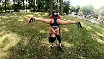 Preview 1 of Xxxvf Videosbhhut - Hot lesbian personal training (Trailer)