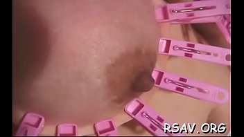 Preview 4 of Snnulxxx - Clothespins sadomasochism play
