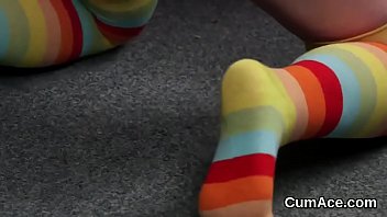 Preview 2 of Hot Swinger House - Kinky idol gets cumshot on her face swallowing all the semen