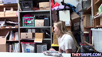 Preview 2 of Property Sihx Hd - Filching Blonde Cutie Alyssa Cole Gets Slammed