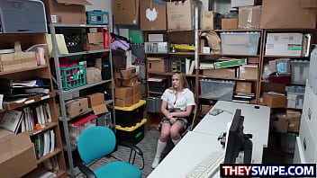 Preview 1 of Property Sihx Hd - Filching Blonde Cutie Alyssa Cole Gets Slammed