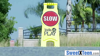 Preview 1 of Sistar And Brother Sexy Bfhd - Slutty Skater Teen Tricks Her Big Cock Neighbor Into Sex