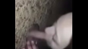 Preview 1 of Indian Aunty Rubbing Dick - homemade glory hole