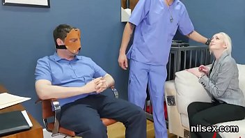 Preview 2 of Video Ngentot Korea Vs Negro - Sexy girl is taken in butthole asylum for uninhibited therapy