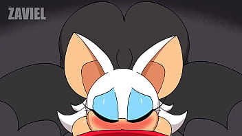 Preview 2 of Seachtuch Fik Bus - Rouge the bat bribing with sex to obtain the gems