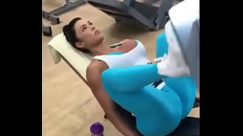 Preview 2 of Man Xxx Sex His Female Doge - Gym Cameltoe