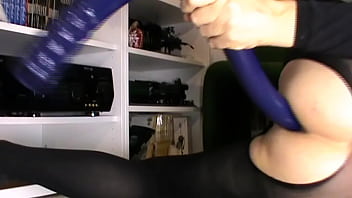 Preview 2 of Drama Nite Klub Porno - Dildo anale colorato da 70 Cm G