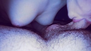 Preview 2 of Heppy Pron Sex - Girlfriend gets desert in bed - Hot Teen Gets Cumshot