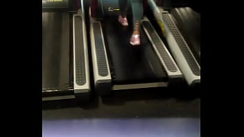 Preview 2 of Reading Sex Books - phat african ass on treadmill