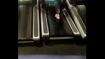 Preview 1 of Reading Sex Books - phat african ass on treadmill