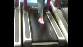 Preview 4 of Reading Sex Books - phat african ass on treadmill