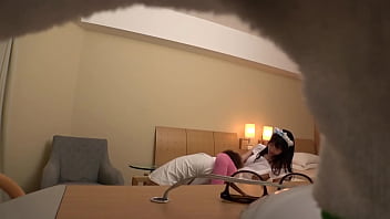 Preview 4 of Black Big Land Boy Boys - Japanese milf big breasts cosplayer. Attempts extreme photo shoots at hotels to earn a living. - 3