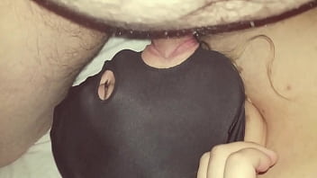 Preview 3 of Xxx Mia K - wife sucks dick in mask