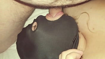 Preview 1 of Xxx Mia K - wife sucks dick in mask