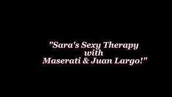 Preview 1 of Usa Brazzers Hdsex - Sex Therapist Sara Jay Fucks Patient Maserati &amp_ Her BF!