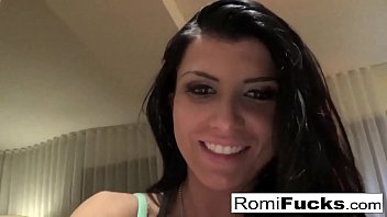 Preview 2 of Yksuhfcnh - Home movie sex in a hotel with sexy Romi