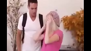 Preview 1 of The Bizari And - excited kiss by stepmom- Teach Kiss- French kiss