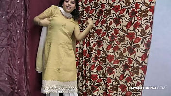 Preview 2 of Nadia Ali Xxx Vedio Hd - Rupali Indian Girl In Shalwar Suit Stripping Show