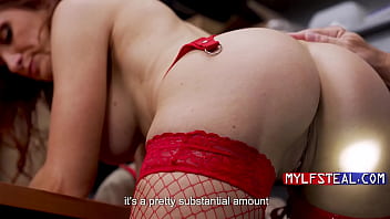 Preview 2 of Tamil Mom Son Romance - She Stole Merchandise&hellip_ He Stole Her Dignity - Elise london | MylfSteal