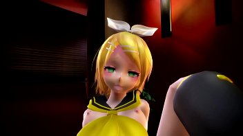 Preview 3 of Horney Small Girl - rin and kaito sex