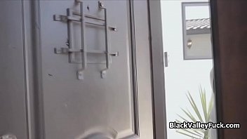Preview 1 of Babsi I Regina - Busty black teen blows fat white dick