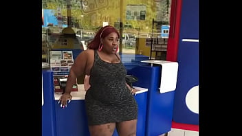 Preview 3 of Esposa Chilena En Trio - Spice shaking that big ass on the counter at dominoes