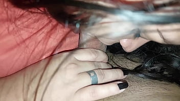 Preview 3 of Cubby Wife Bbw - Le Encanta Sentir mi Semen en su Boca Tras Mamarmela