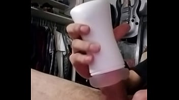 Preview 3 of Amatuer Femdom - Sextoy cream pie