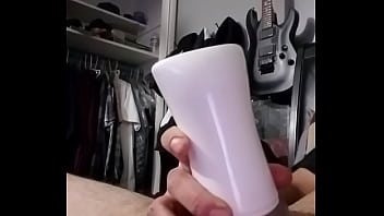 Preview 4 of Amatuer Femdom - Sextoy cream pie