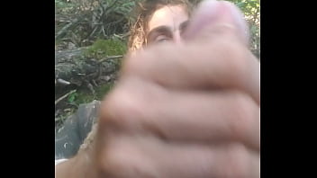 Preview 1 of Socks Worsihip - Masturbation forest