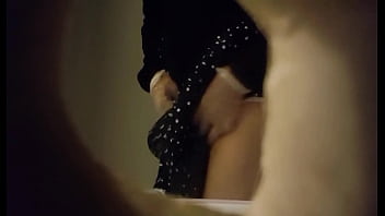 Preview 1 of Sword Art Online Asuna Tentacles - Hidden cam captured sexy white panties babe peeing through a wall hole