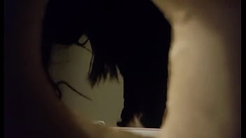 Preview 4 of Sword Art Online Asuna Tentacles - Hidden cam captured sexy white panties babe peeing through a wall hole
