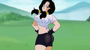 Preview 1 of Ava Adams On Sofa - Videl y Gohan entrenamiento especial FunsexyDB [fandub latino]
