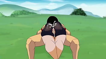 Preview 4 of Ava Adams On Sofa - Videl y Gohan entrenamiento especial FunsexyDB [fandub latino]