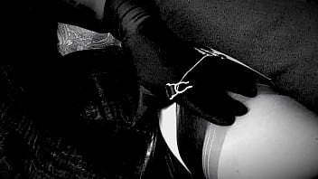 Preview 2 of Aliya Bahat Sex - GIA SAPHIRRE -  SENSUAL LADY IN BLACK SHEER SEDUCTIVE  STOCKINGS