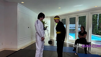 Preview 2 of Josporn Hd - Pipes Won Through The Karate Contest - Pristine Edge,  Dee Williams,  Elias Cash,  Axel Haze
