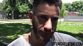 Preview 2 of Fater And Sister Xxx - Horny bearded Latino getting raw banged POV style