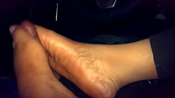 Preview 3 of Xxx Bf Hat Vidieo - Using her Skilled Feet to Please his Shaft