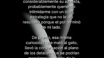 Preview 2 of Real Mom And Son On Skeeping Bed - Relato: P&oacute_ker Lascivo (Parte VII)