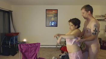 Preview 1 of Home Mom And Baby - Lexi and Adam Sex and Facial