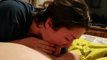 Preview 4 of Dessous Solo - Neighbors wife gets down on my cock
