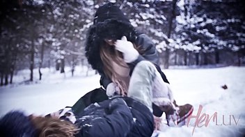 Preview 2 of Japnis Hd - AllHerLuv.com - Snowballs with Silver Linings - Preview