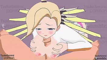 Preview 3 of Fucking Pht - Overwatch 2D fan Hentai - Mercy X Hanzo