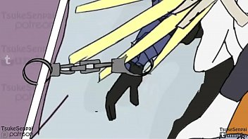Preview 1 of Fucking Pht - Overwatch 2D fan Hentai - Mercy X Hanzo