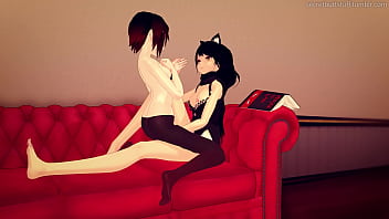 Preview 3 of Foot Lesbin - RWBY ladybug