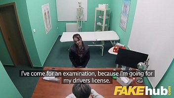 Preview 1 of Crouth - Fake Hospital Doctors thick long dick stretches out tight shaven pussy