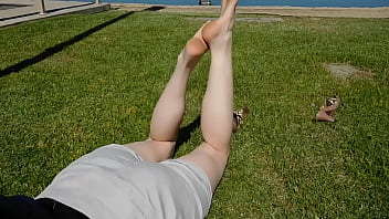 Preview 3 of Hairy Intense Pussy Orgasm - Emily Feet Soles