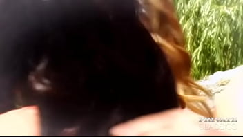 Preview 1 of Tamil Anty Bra Sex Videos - Vanessa May and Janet Alfano in an Outdoor Anal Threesome