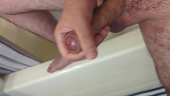 Preview 2 of Documentary Orgy - Masturbation before taking a shower