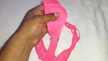 Preview 3 of Ffm 3 Some - Tanga de mi hermana